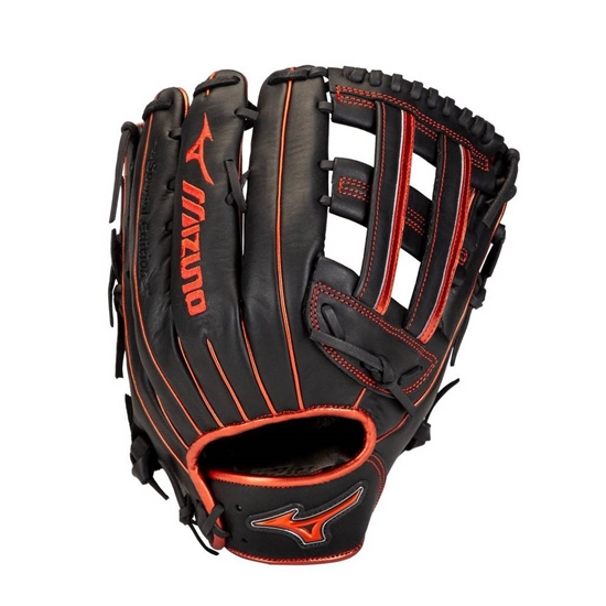 Gloves Mizuno MVP Prime SE Slowpitch Softball Glove 13" Panske Čierne / Červené | 3782615-PV