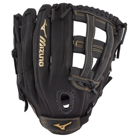 Gloves Mizuno Premier Series Slowpitch Softball 12" Damske Čierne / Zlate | 3742568-CP