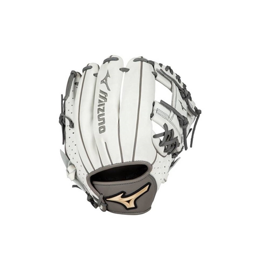 Gloves Mizuno Prime Elite Infield/Pitcher Fastpitch Softball 11.75" Damske Biele / Siva | 2147603-O