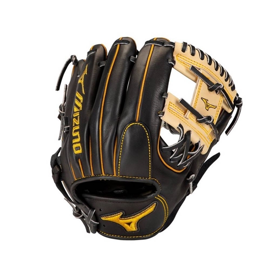 Gloves Mizuno Pro Infield Baseball Glove 11.5" Damske Čierne | 3615287-WU