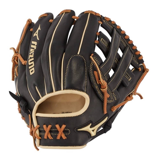 Gloves Mizuno Pro Select Infield Baseball Glove 11.75" Damske Tmavo Čierne | 4187692-IC