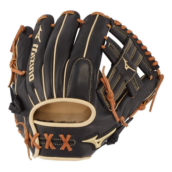 Gloves Mizuno Pro Select Infield Baseball Glove 11.5" Damske Čierne | 5472893-XU