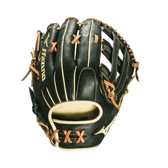 Gloves Mizuno Pro Select Outfield Baseball Glove 12.75" Panske Tmavo Čierne | 1028957-OQ