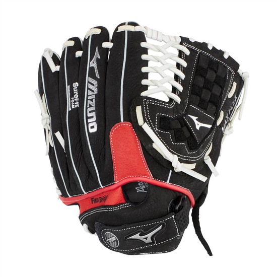 Gloves Mizuno Prospect Paraflex Series Baseball Glove 11.5" Damske Čierne / Červené | 4875019-UC