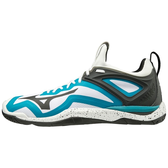 Hadzanarske Tenisky Mizuno WAVE MIRAGE 3 Damske Biele / Čierne / Modre | 0938267-FU