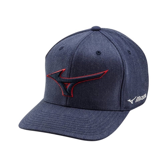 Hat Mizuno Diamond Snapback Baseball Damske Námornícka Modrá / Červené | 2314765-LI