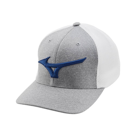 Hat Mizuno Fitted Meshback Golf Damske Biele / Kráľovská Modrá | 0492518-VX