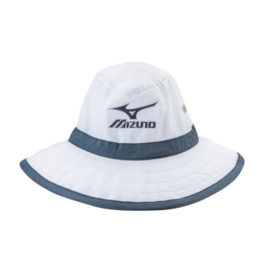 Hat Mizuno Large Brim Sun Golf Damske Biele / Námornícka Modrá | 9524318-OG