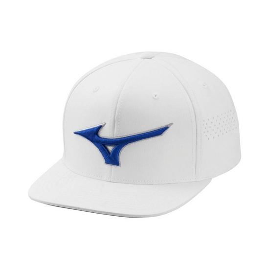 Hat Mizuno Tour Flat Snapback Damske Biele | 1062483-KQ