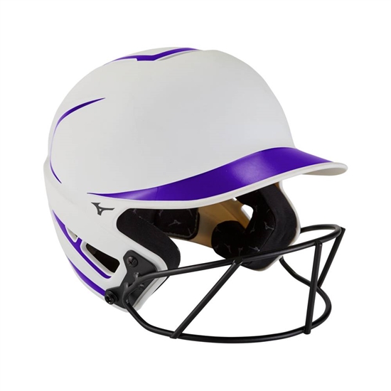 Helmet Mizuno F6 Fastpitch Softball Batting Damske Biele / Nachový | 3964815-GO