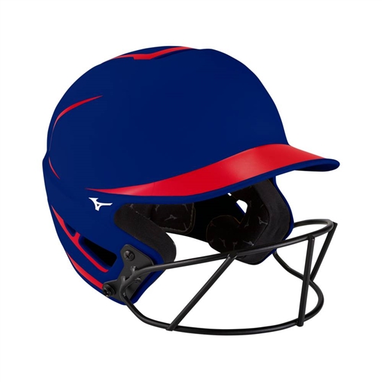 Helmet Mizuno F6 Fastpitch Softball Batting Damske Červené / Námornícka Modrá | 6098432-RC