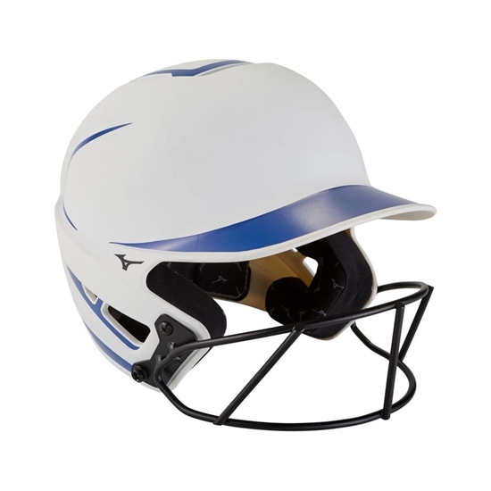 Helmet Mizuno F6 Fastpitch Softball Batting Damske Biele / Kráľovská Modrá | 6453102-YP