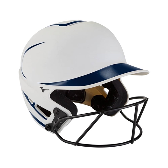 Helmet Mizuno F6 Fastpitch Softball Batting Damske Biele / Námornícka Modrá | 9268135-IY