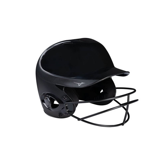 Helmet Mizuno Mvp Series Solid Batting Helmet With Fastpitch Softball Mask Damske Čierne | 1594278-