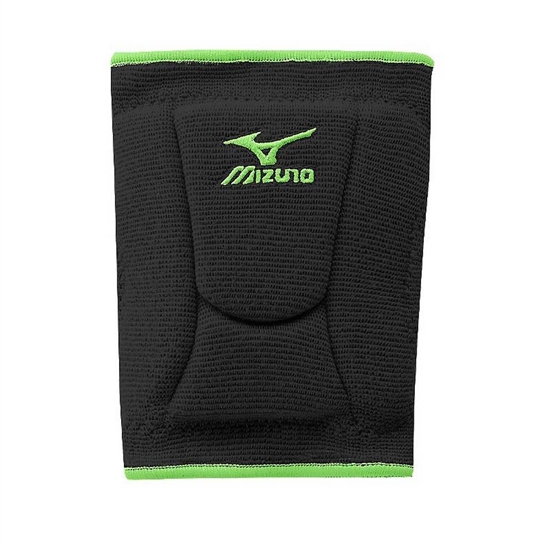 Knee Pads Mizuno LR6 Highlighter Volleyball Damske Čierne / Zelene | 2703459-CO