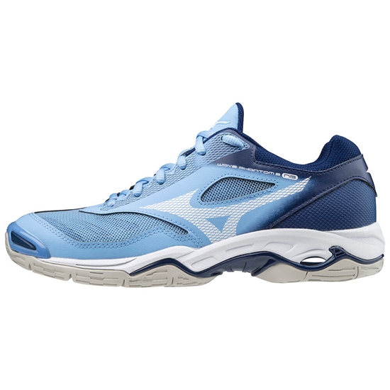 Netball Tenisky Mizuno Wave Phantom 2 Nb Damske Modre / Biele | 7360145-WT