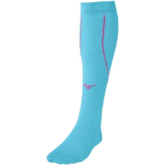 Ponozky Mizuno Compression Running Panske Modre Tyrkysové | 3241506-LD