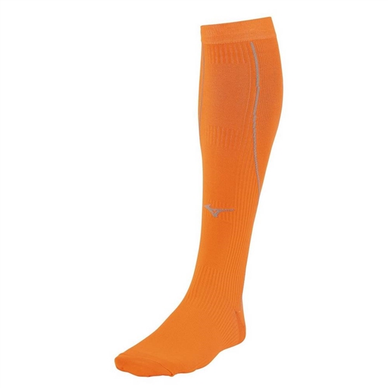 Ponozky Mizuno Compression Running Panske Oranžové | 7960143-WS