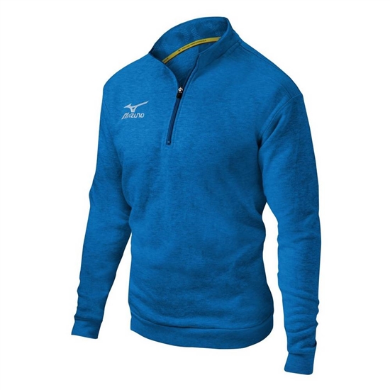 Pulovre Mizuno 1/2 Zip Fleece Panske Modre | 5732869-YZ