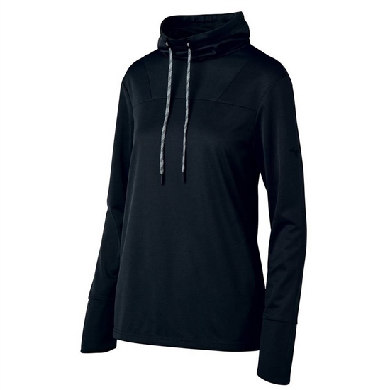 Pulovre Mizuno April Ross Funnel Neck Damske Čierne | 1349875-WV