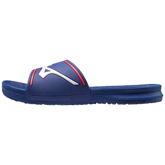 Slapky Mizuno Relax Slide 2 Panske Modre / Biele | 1467895-NP