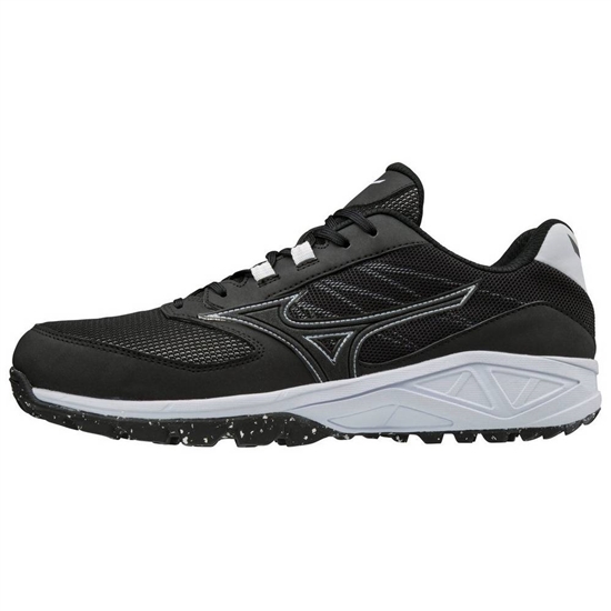 Softball Shoes Mizuno Dominant All Surface Turf Damske Čierne / Biele | 9268137-VL