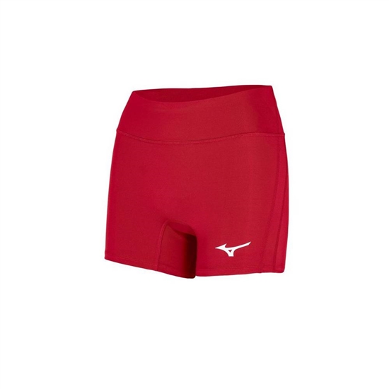 Sortky Mizuno Elevated 4" Inseam Volleyball Damske Červené | 9852641-LU