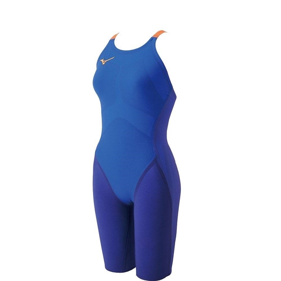 Swimsuit Mizuno GX-Sonic IV Multi Racer Technical Damske Modre / Oranžové | 7046893-JD