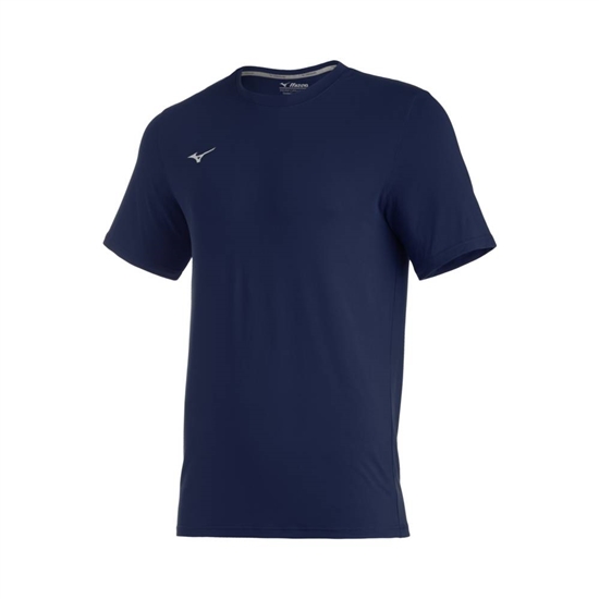 T shirts Mizuno Comp Diamond Kratke Sleeve Crew Baseball Panske Námornícka Modrá | 3512840-EM