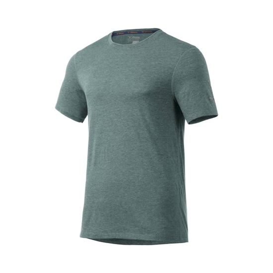 T shirts Mizuno Inspire Panske Zelene | 9862150-LN