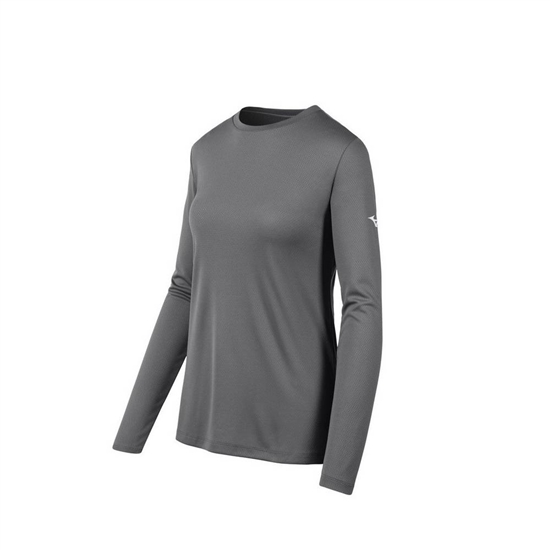 T shirts Mizuno Long Sleeve Damske Siva | 2813670-UC