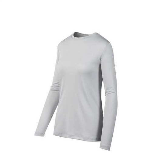 T shirts Mizuno Long Sleeve Damske Siva | 4510698-MC