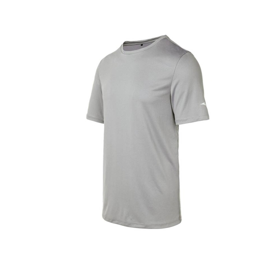 T shirts Mizuno Tee Panske Siva | 3715648-AQ