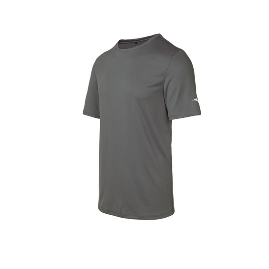 T shirts Mizuno Tee Panske Siva | 8621794-GU