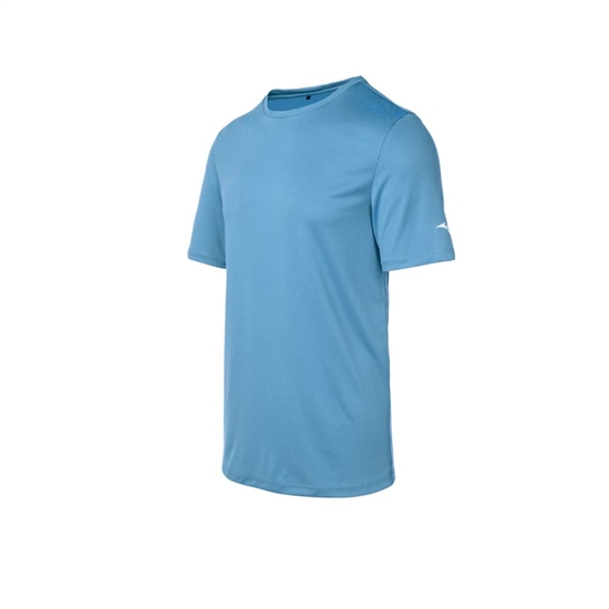 T shirts Mizuno Tee Panske Svetlo Modre | 9823415-IA