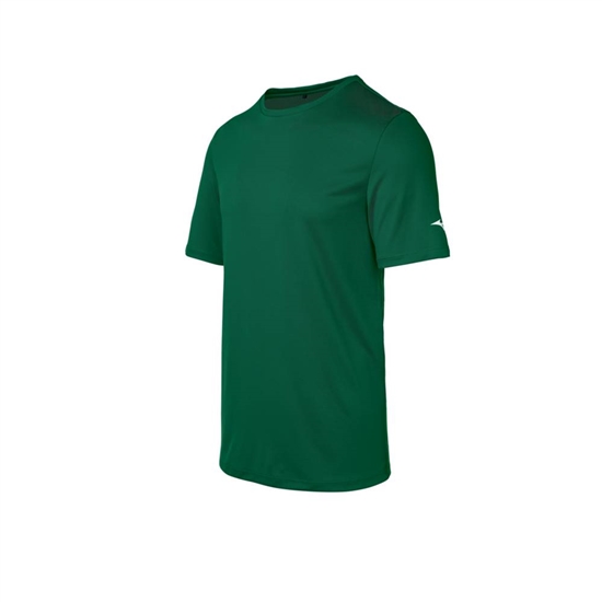 T shirts Mizuno Tee Panske Zelene | 7392810-NW