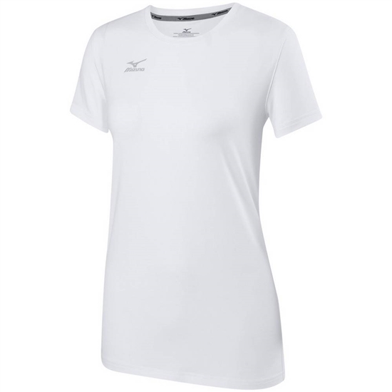 T shirts Mizuno Volleyball Attack 2.0 Damske Biele | 7320451-RW