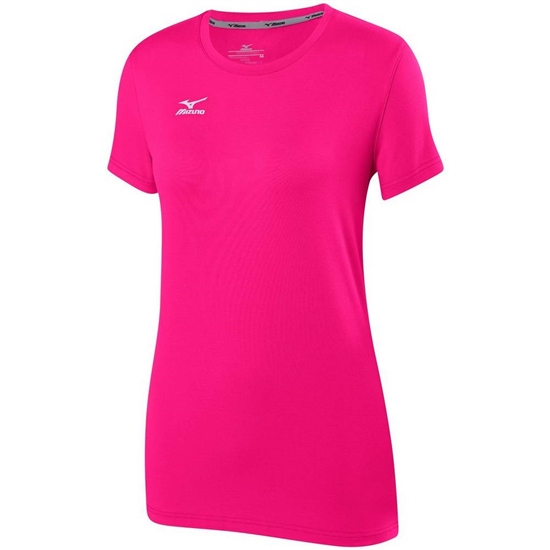 T shirts Mizuno Volleyball Attack 2.0 Damske Ruzove | 7936405-HW