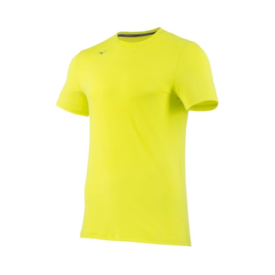 T shirts Mizuno Volleyball Attack 2.0 Panske Citrón | 7048962-QU