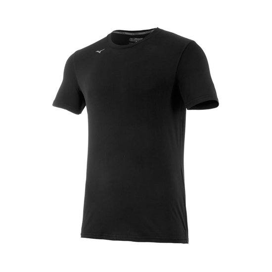 T shirts Mizuno Volleyball Attack 2.0 Panske Čierne | 8205693-XQ