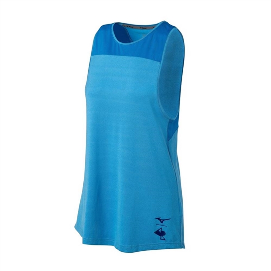 Tank Top Mizuno April Ross Luxe Damske Modre | 5781423-IZ