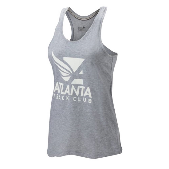 Tank Top Mizuno Atlanta Track Club Sport Running Damske Siva | 1726390-HY