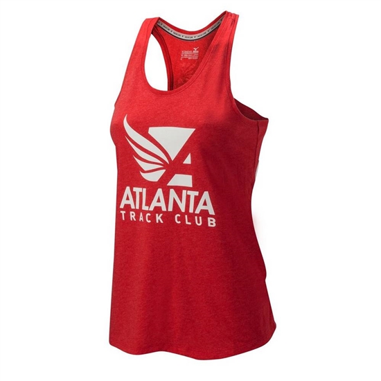 Tank Top Mizuno Atlanta Track Club Sport Running Damske Červené | 3019842-MF