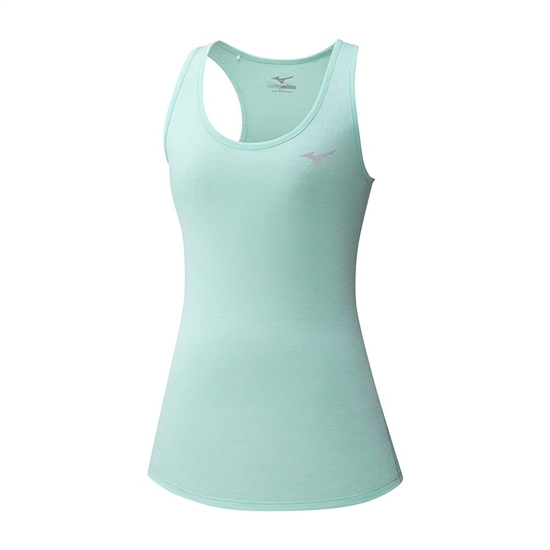 Tank Top Mizuno Impulse Core Running Damske Zelene | 2163507-LA