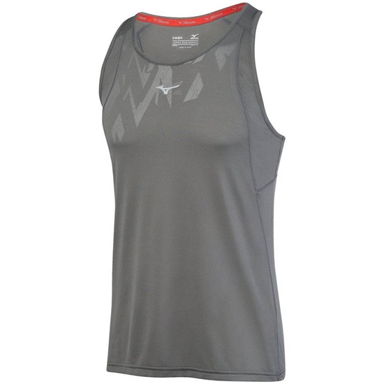 Tank Top Mizuno Singlet Alpha Vent Panske Siva | 1243597-FK