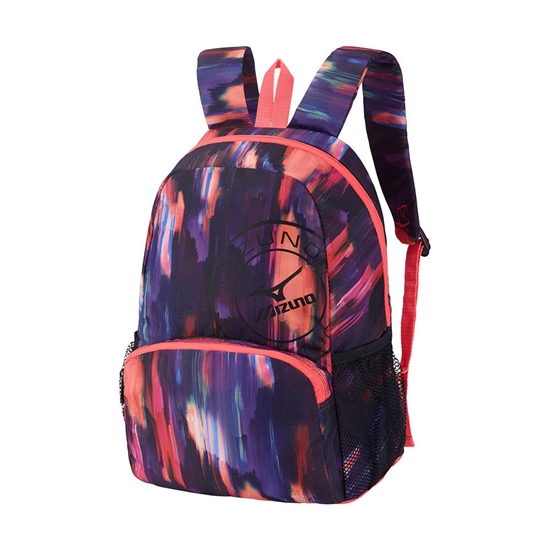 Tasky Mizuno Kids Back Pack Print Damske Modre | 9306251-UX