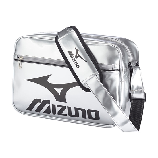 Tasky Mizuno RB Enamel S Panske Strieborne / Čierne | 2578139-AJ