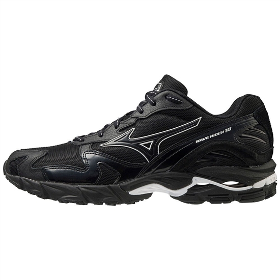 Tenisky Mizuno Wave Rider 10 Kuro Damske Čierne | 0623598-RI