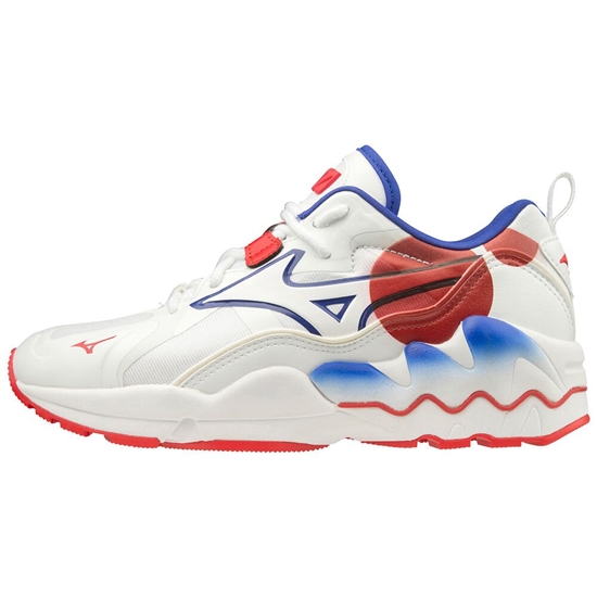 Tenisky Mizuno Wave Rider 1 Shape of Time Damske Biele / Červené | 1752394-LG