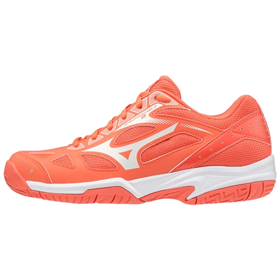 Tenisky Na Volejbal Mizuno Cyclone Speed 2 Panske Koralove / Biele | 3142067-OR